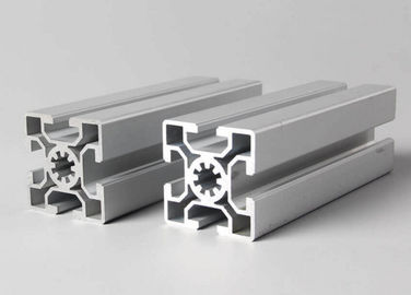 T-slot aluminum extrusion profiles Steel Polished Suface Treatment / For Conveyor