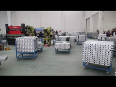 نقره ای / سیاه پودر آنودیزه شده رنگ بندی شده پنل خورشیدی قاب آلومینیوم اکسید شده