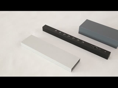 رنگ گذاری پودری / آنودیزاسیون 6061 پروفایل اکستروژن آلومینیوم با حفاری / برش