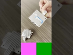 6063t6 پروفایل آلومینیوم صنعتی آنودیزه شده شیل بالندری / شیل الکتریکی