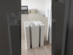 80 * 80 خط مونتاژ پروفایل آلومینیوم صنعتی برای پارتیشن اداری / ماشین آلات