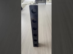 پروفایل های اکستروزنی آلومینیوم آنودیزینگ سیاه / شفاف پوشش الکتروفورتیک