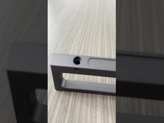 آلومینیوم پروفیل صنعتی مشکی / شفاف آنادایز شده آلیاژ 6063 برای ماشین آلات