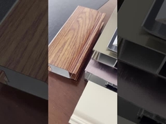 آلیاژ 6063 / 6061 آلومینیوم استروژن بار لوله مستطیل برای قطار