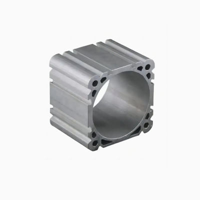 Anodized 6063 T5 Aluminum Cylinder Electrical Motor Shell with 6000 Series Alloy and T3-T8 Temper