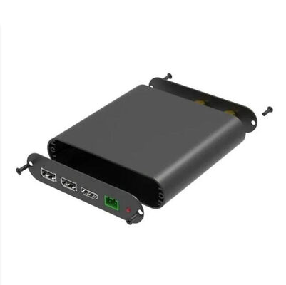 Blue Anodized Aluminium Profile Enclosure Housing Customized Dimensions