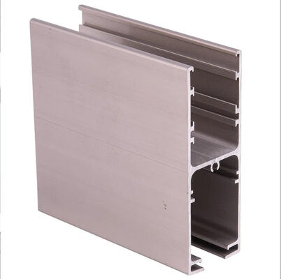 Blushing Sandblasting Anodized LED Lighting Display Aluminum Extruded Profile
