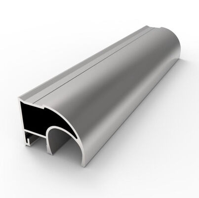 OEM Aluminum LED Lighting Channel Extrusion Profile with Punching Processing