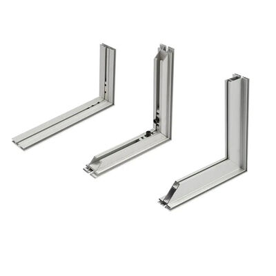 Durable LED Lighting Display Aluminum Frame Extrusion Profile with Powder Coating