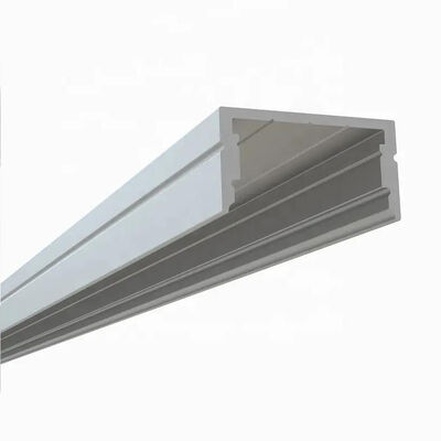 Skirting Line LED Lighting Fitting Aluminum Brushed Anodized Extrusion Profile