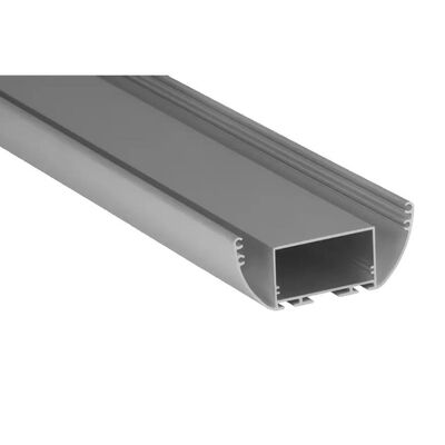 Aluminum Fitting Strip Extrusion Channel Profile for Wall Flooring LED Skirting