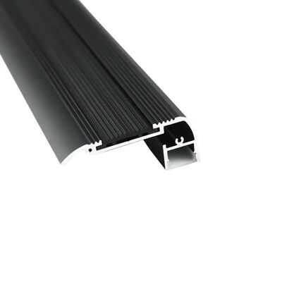 Brushed Anodized LED Strip Stair Step Extuded Aluminium Profile for Ambient Lighting