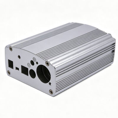 OEM Square Audio Amplifier Aluminum Heatsink Extrusion Profile and Extruded Aluminum Enclosure