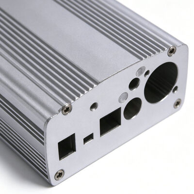 OEM Square Audio Amplifier Aluminum Heatsink Extrusion Profile and Extruded Aluminum Enclosure