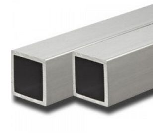 آلیاژ 6063/6061 آلومینیوم اکستروژن لوله مستطیل با ISO9001