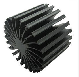 6063 - T5 Cooler / Radiator / Aluminum Heatsink Extrusions High performance