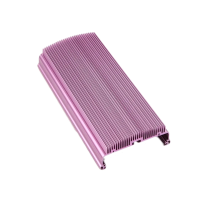 ماشین آلات CNC سفارشی 6063 آلومینیوم Heatsink Extrusion Profiles Anodized