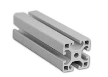 پروفیل آلومینیوم صنعتی T-Slotted الکتروفورز پوشش داده شده برای برش خم