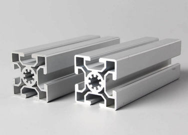 پروفیل های اکستروژن آلومینیوم T-slot پروفیل فلزی سوفس جلا / برای نوار نقاله