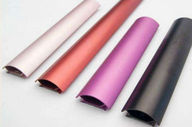 رنگی Anodizing 6061 مشخصات آلومینیوم شکل سفارشی با ماشینکاری کامل است