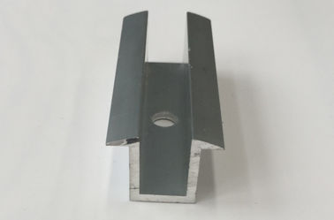 میلگرد / آنودایز 6063-T5 / 6060-T5 سیستمهای نصب کوره خورشیدی PV Mid Clamp