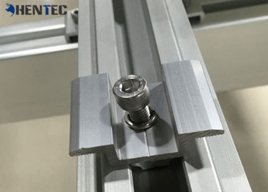 کمپرسور Mid Clamp کیت نصب کوره خورشیدی سفارشی آلومینیوم اکستروژن با برش / حفاری