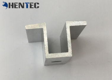 6063/6061/6082 سیستم های نصب کوره های خورشیدی Aluminio Extrusion Shapes Middle Clamp