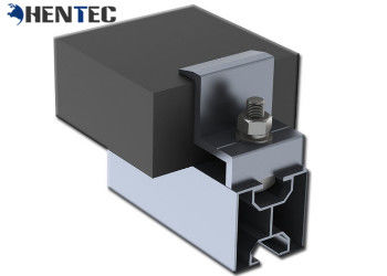 سیستم پایه نصب شده سیستم anodized pvc گیره پایه برای سیستم های نصب و راه اندازی سقف، مقاومت در برابر آب و هوا