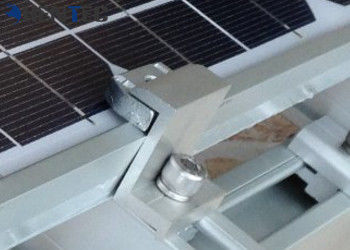 کلاهک PV End سقف خورشیدی کوه 6063- T5 آلومینیوم اکسترود شده پروفیل