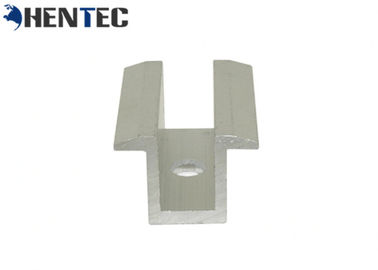 سیستم های نصب سقف خورشیدی PV MID Clamp 6063- T5 مقاومت در برابر خوردگی بالا
