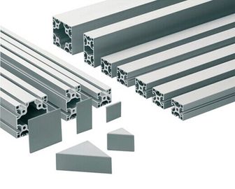 آلومینیوم 6063 - T5 آلیاژ آلومینیوم صنعتی Anodized خط مونتاژ 123
