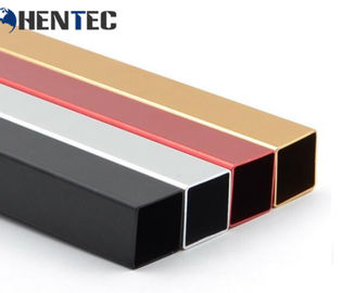 مربع شکل آلومینیوم سهام اکستروژن CNC پردازش عمیق سفارشی