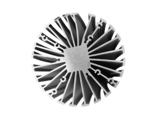 سینک حرارتی آلومینیومی بزرگ LED CA CE سفارشی