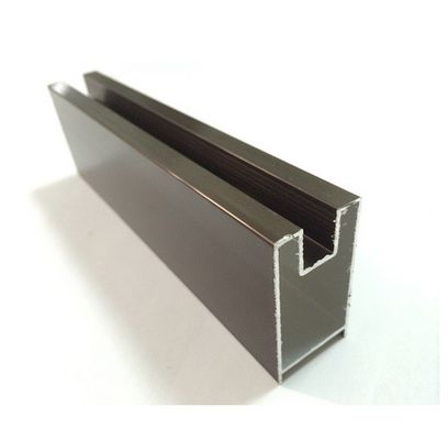 Electrophoresis Aluminum Extrusion Profiles Mill Finished T3 / T4 / T5 / T6
