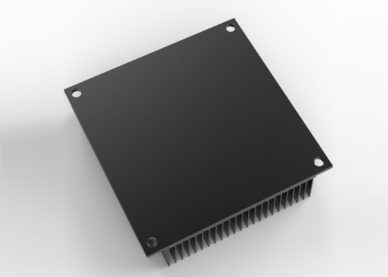 6063 پروفایل هیت سینک اکسترود شده آنودایز T66 Temper برای تجهیزات صوتی